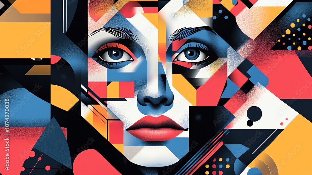 Explore the vibrant intersection of abstract art and human emotion Explore the vibrant intersection of abstract art and human emotion