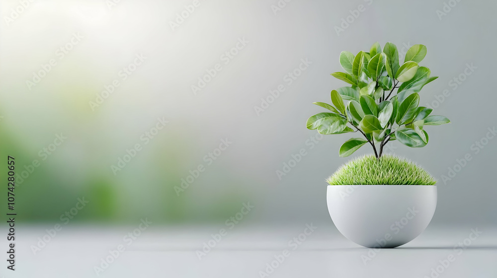 Greening for a sustainable future and CO2 footprint reduction. Environmental conservation for better tomorrow Greening for a sustainable future and CO2 footprint reduction. Environmental conservation for better tomorrow