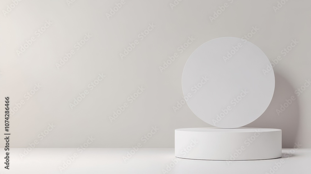 Minimalistic white shapes on a clean background for design use. Minimalistic white shapes on a clean background for design use.
