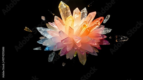 Mystical Crystal Shards - Enchanted Stones of Magic