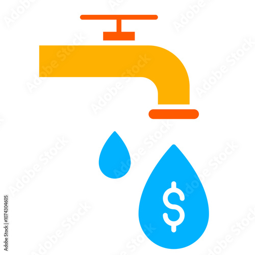 Liquidity money Icon