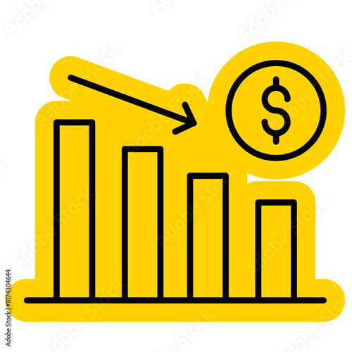 Liquidity money Icon