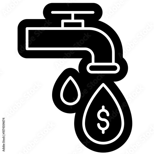 Liquidity money Icon