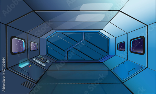 spaceship space door ship interior futuristic lab metal inside background wall game shuttle entrance laboratory gate station texture bunker future vector tech science sci alien old vault sliding steel