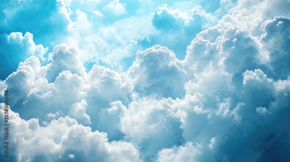 Watercolor depiction of clouds in the sky Abstract natural artwork background Watercolor depiction of clouds in the sky Abstract natural artwork background