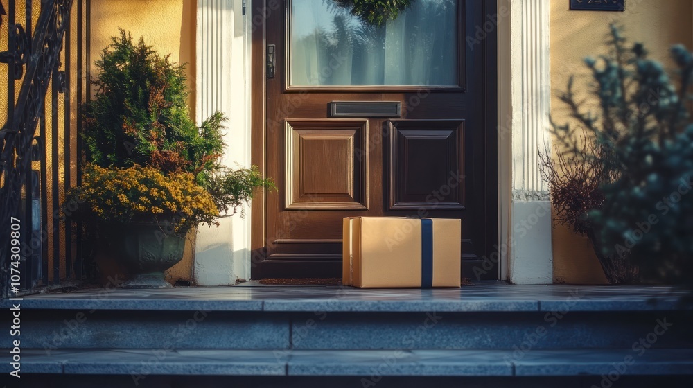 Package Delivery at the Doorstep Package Delivery at the Doorstep