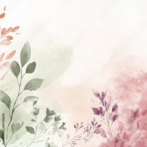 floral background with flowers photo