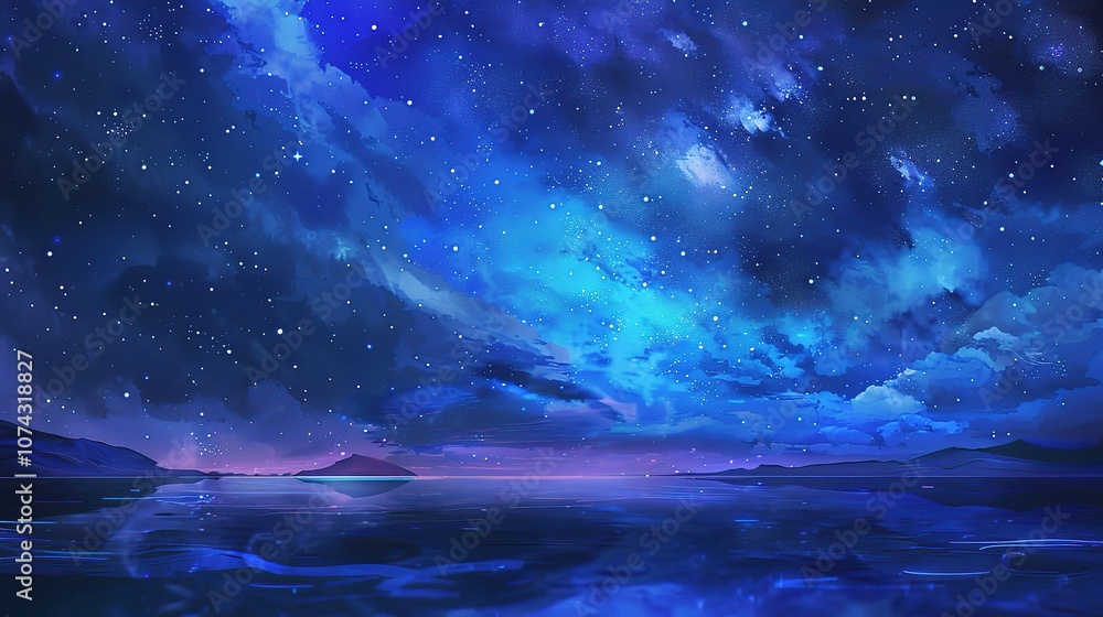 The Enchanting Starry Sky: A Vast Canopy of Twinkling Stars, Mysterious Galaxies, and the Infinite Universe The Enchanting Starry Sky: A Vast Canopy of Twinkling Stars, Mysterious Galaxies, and the Infinite Universe