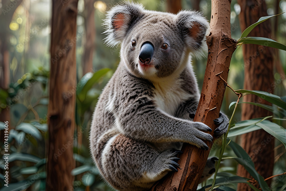 Obraz premium koala in tree