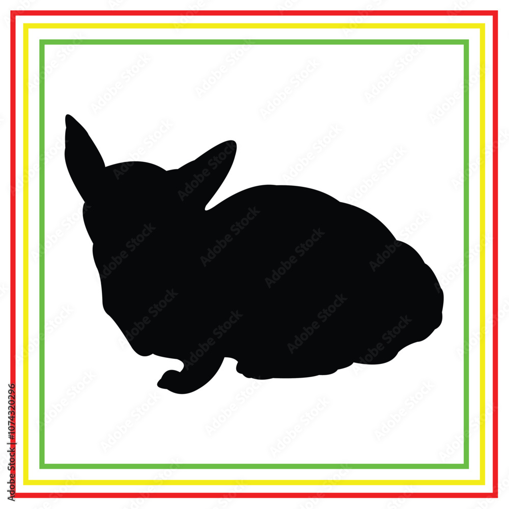 cat vector silhouette design in black on a white background cat vector silhouette design in black on a white background