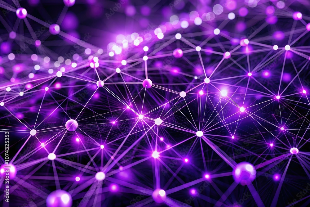 Futuristic Abstract Purple Network Data Flow Waves - AI Generated Background for Tech and Digital Art Projects Futuristic Abstract Purple Network Data Flow Waves - AI Generated Background for Tech and Digital Art Projects