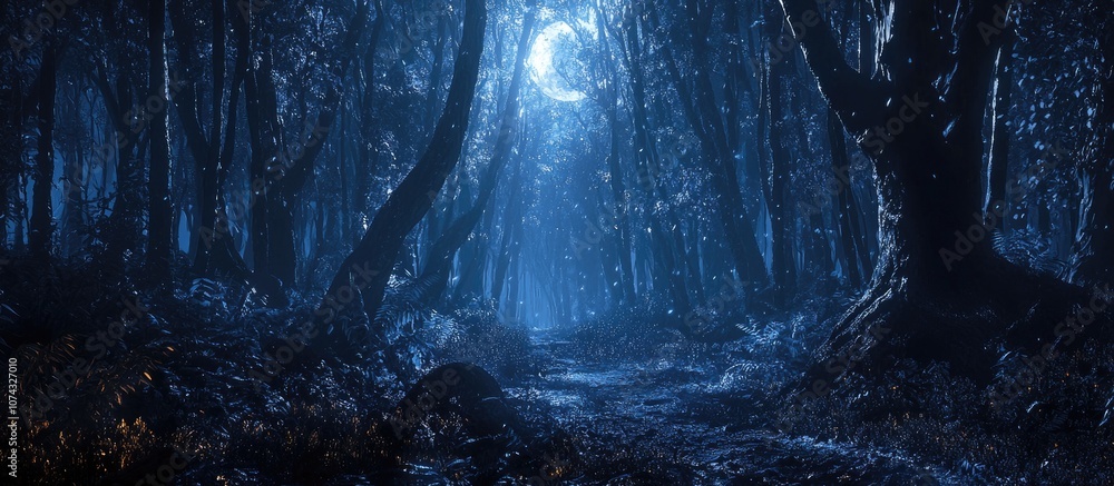 Obraz premium Wonderful Dark Forest