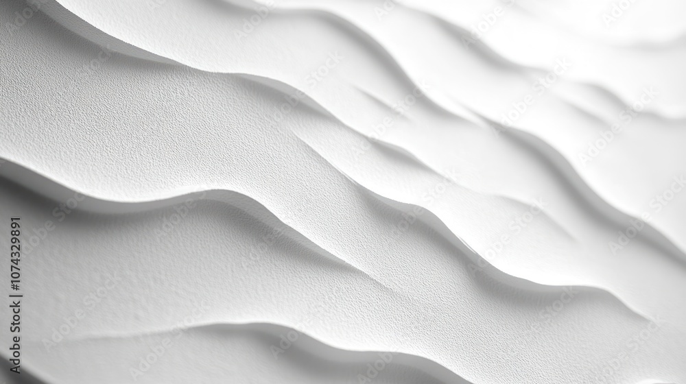 Naklejka premium Delicate textured background with fine, barely-there horizontal lines in light grey, giving a modern and understated vibe