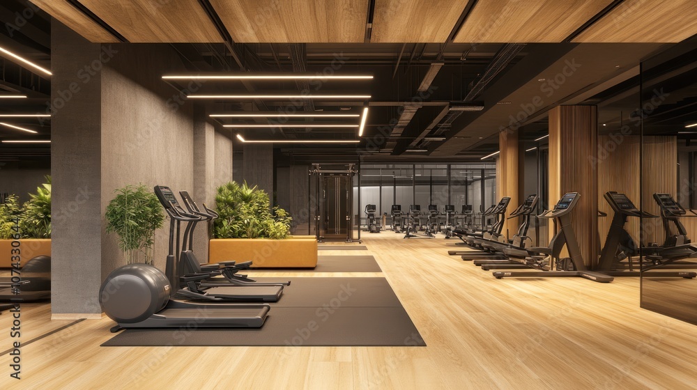 Modern Fitness Center Interior Design Modern Fitness Center Interior Design