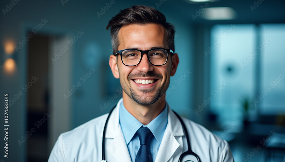 Portrait of Smiling Doctor Portrait of Smiling Doctor