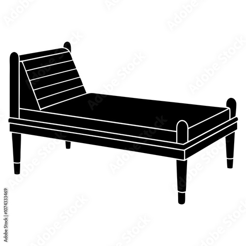 daybed on white