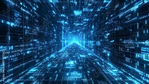 Wallpaper Mural データの高速通信のイメージ画像 Torontodigital.ca