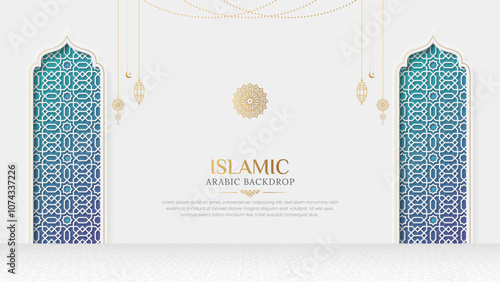 Islamic luxury backdrop background