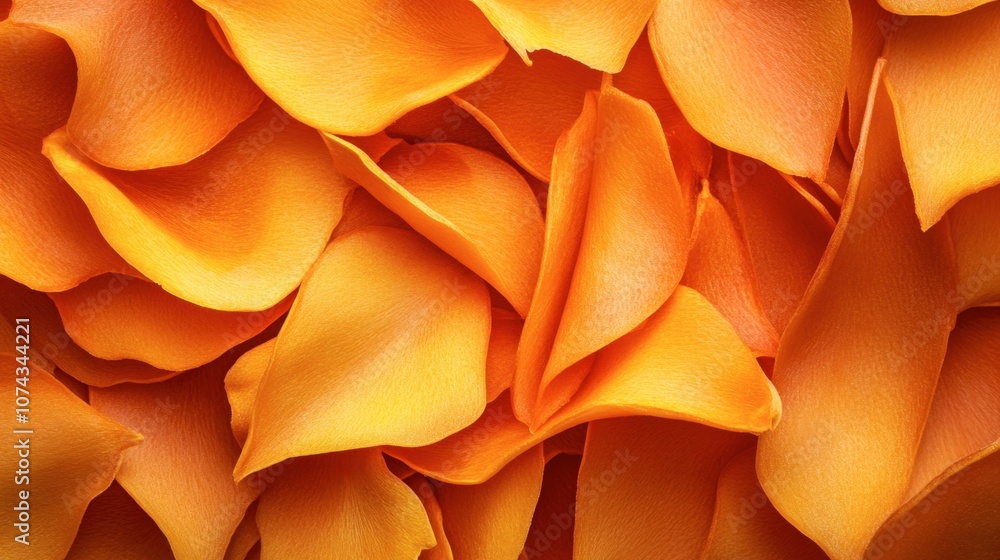 Vibrant Orange Petals Background for Creative Projects Vibrant Orange Petals Background for Creative Projects
