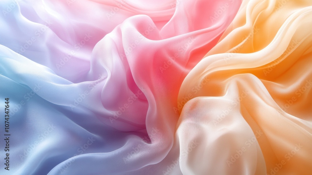 Translucent background with soft pastel hues blending smoothly, creating a delicate and airy look Translucent background with soft pastel hues blending smoothly, creating a delicate and airy look