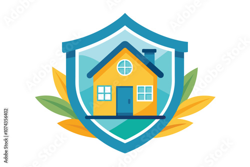A visual representation of home insurance for flats highlighting protection and security, Home insurance for a flat.