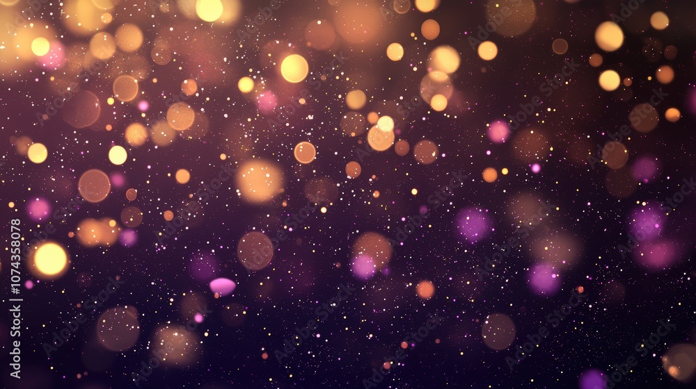 Bokeh lights on dark background Bokeh lights on dark background