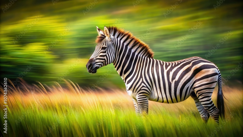 Majestic Zebra in Long Exposure: Nature’s Stripes Captured Beautifully Majestic Zebra in Long Exposure: Nature’s Stripes Captured Beautifully