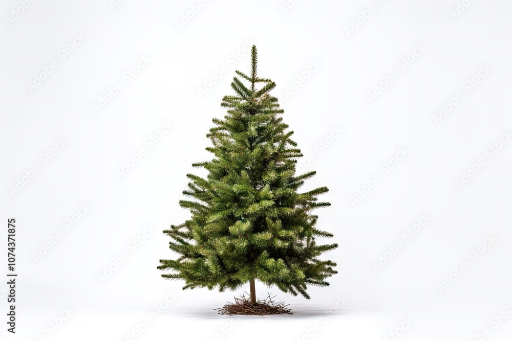 Fototapeta premium Christmas tree decoration plant.