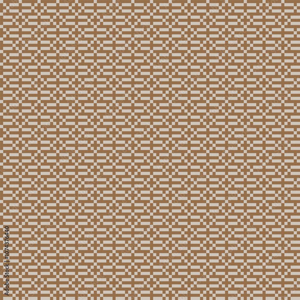 Neutral Colour Textured Fair Isle Seamless Pattern Design Neutral Colour Textured Fair Isle Seamless Pattern Design