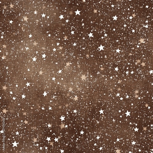 Brown starry night sky