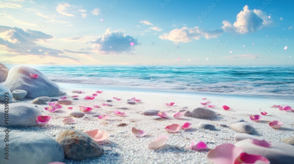 Crescent Bay's Enchantment: A Dreamy Seascape of Pink Sands and Azure Waters Crescent Bay's Enchantment: A Dreamy Seascape of Pink Sands and Azure Waters