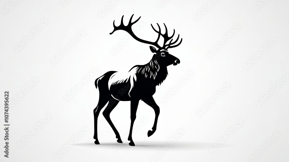deer illustration deer illustration