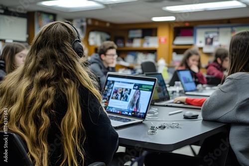 Online STEM club meeting