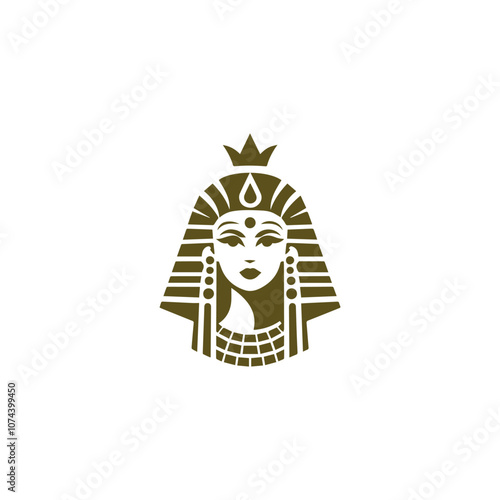 Queen cleopatra logo