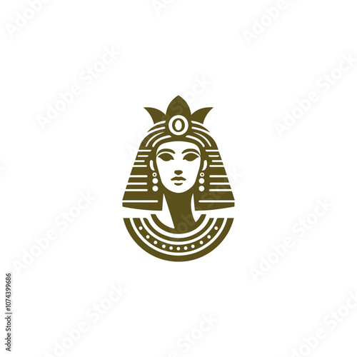 Queen cleopatra logo