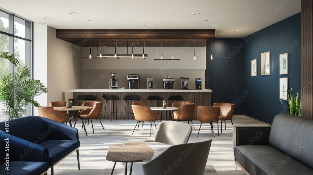 Fototapeta premium Modern Office Lounge