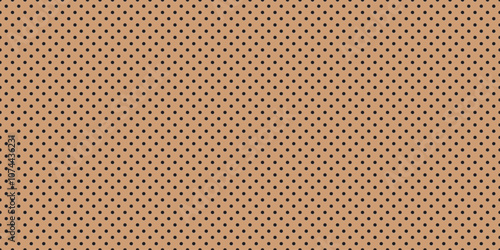 Peg board perforated texture background material with circle holes seamless pattern board vector illustration. Wall structure for working bench tools.
