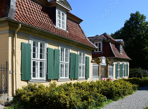 Historical Lessing House in the Town Wolfenbüttel, Lower Saxony photo