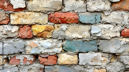 Old Brick Wall Texture - Grunge Background