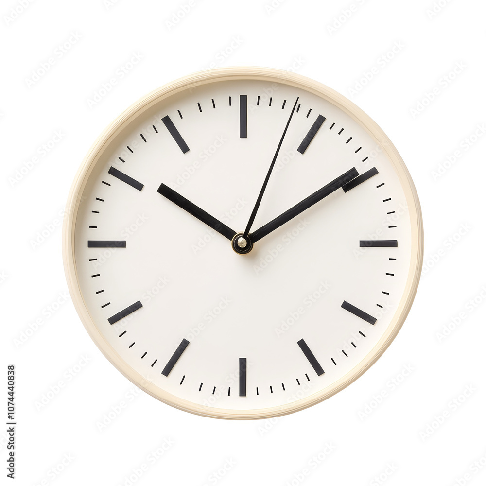 Time management concept minimalist clock design home office modern aesthetic close-up view Time management concept minimalist clock design home office modern aesthetic close-up view