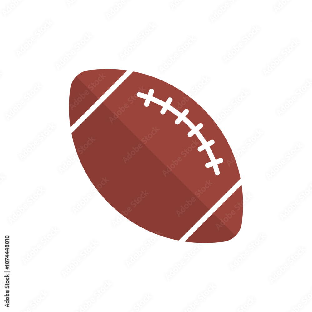 American football icon vector design element templates American football icon vector design element templates