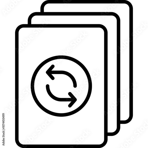 Recycled Paper Icon