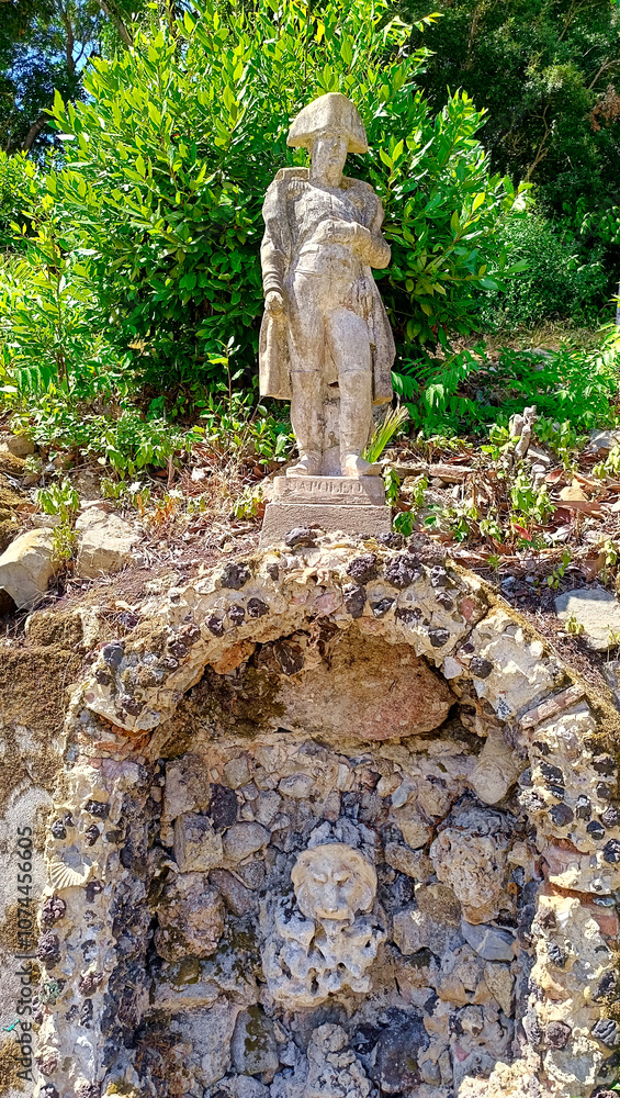 statue of Napoleon in the park