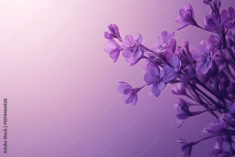 a flower-decorated background, Generative AI a flower-decorated background, Generative AI