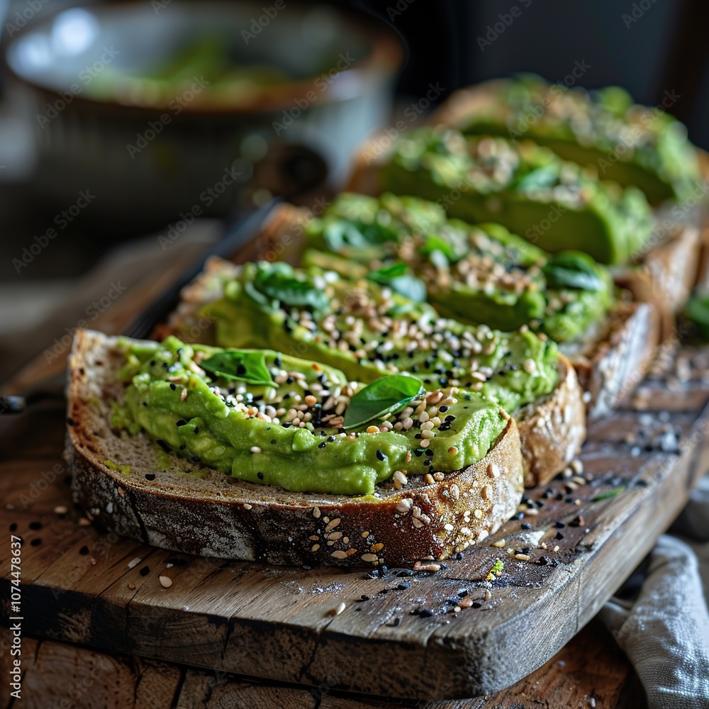 World Vegan Day Homemade Vegan Bread with Avocado Spread in a Modern Urban Kitchen World Vegan Day Homemade Vegan Bread with Avocado Spread in a Modern Urban Kitchen