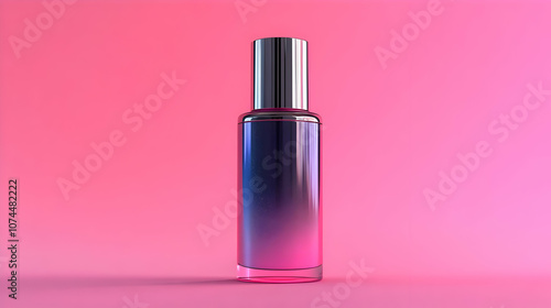 Glass Bottle Product Mockup 3D Render