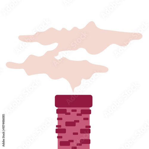 Chimney with Smoke