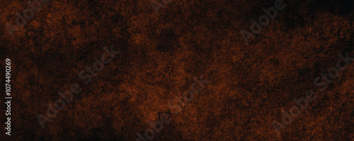 Abstract dark brown background with a rough and weathered texture, providing a moody and earthy backdrop for posters, advertisements, and digital artwork
