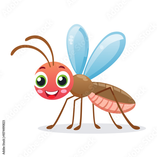 Mosquito Insect Bug Animal Animation Kawaii Character Pest
