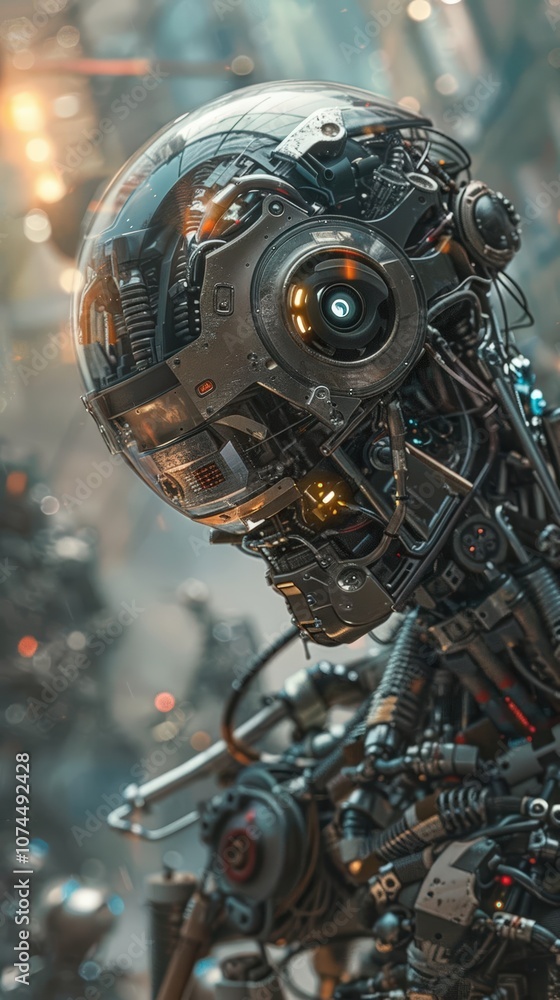 Bring the future to life with a worms-eye view of robotic marvels Bring the future to life with a worms-eye view of robotic marvels